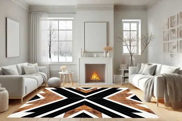 Bold Chevron Luxe Washable Rug - Image 4