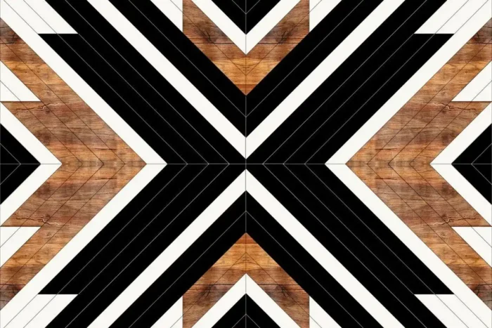 Bold Chevron Luxe Washable Rug - Image 1
