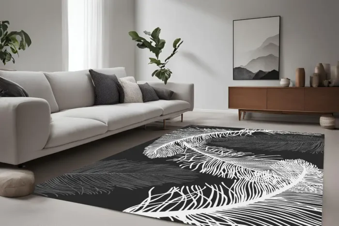 Feather Grace Washable Rug - Image 2