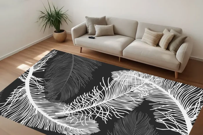 Feather Grace Washable Rug - Image 3
