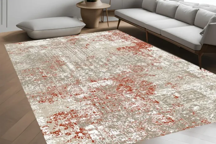 Rustic Elegance Washable Rug - Image 4