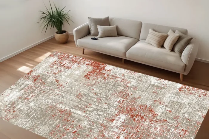 Rustic Elegance Washable Rug - Image 3
