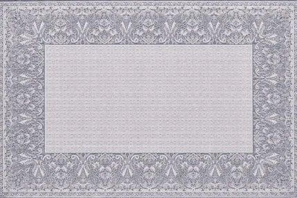 Silver Grace Ornamental Washable Rug Silver Grace Ornamental Washable Rug