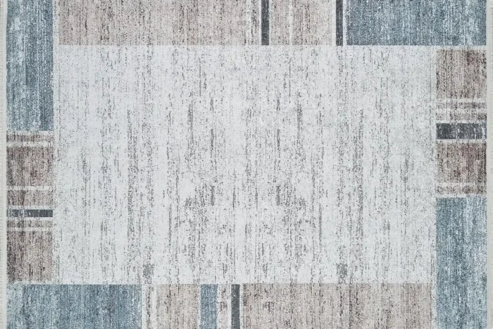 Serene Stripes Area Washable Rug - Image 1