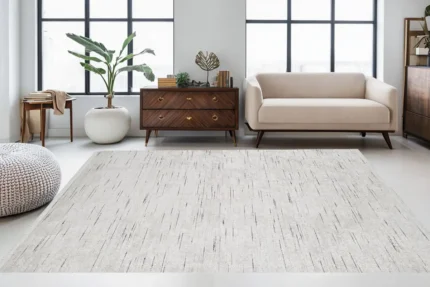 Minimalist Rainfall Washable Rug Minimalist Rainfall Washable Rug