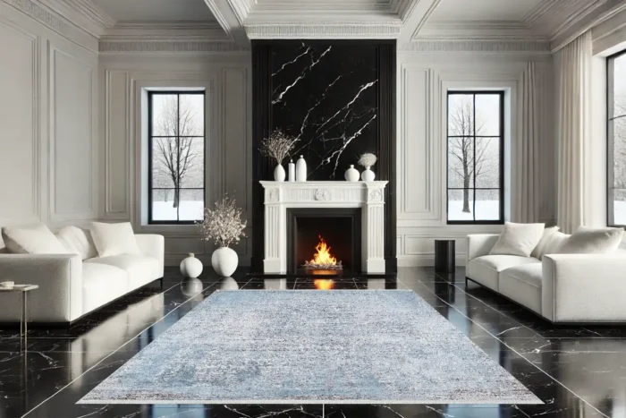 Frosted Elegance 3 Washable Rug - Image 3