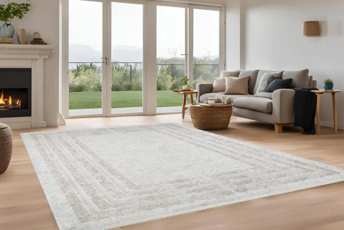 Ethereal Frames 1 Washable Rug - Image 2