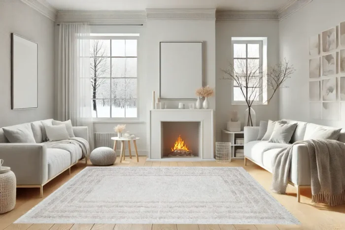 Ethereal Frames 1 Washable Rug - Image 4