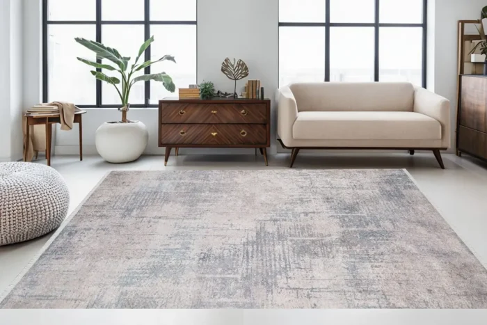 Frosted Horizon Washable Rug - Image 2