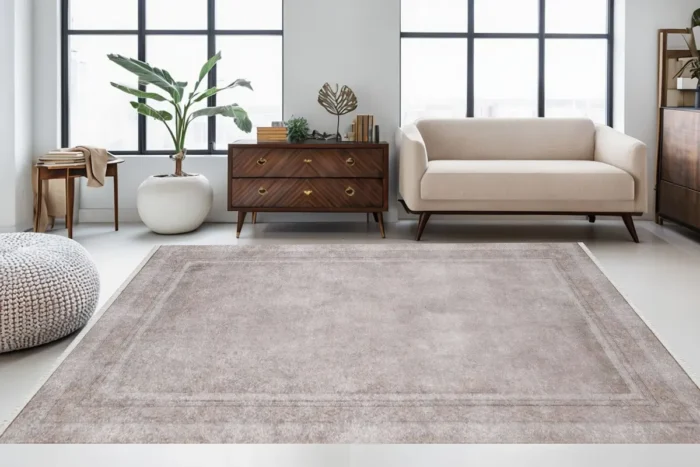 Elegant Frame Washable Rug - Image 2