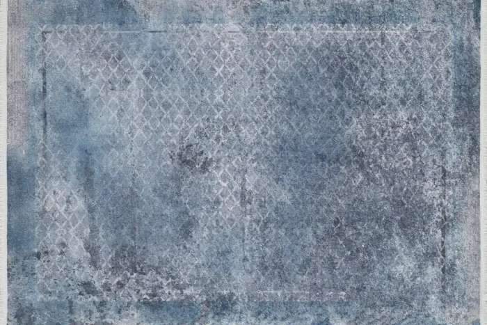 Frosted Lattice 2 Washable Rug - Image 1