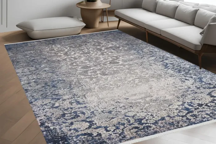 Midnight Bloom 2 Washable Rug - Image 4