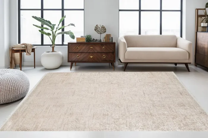 Textured Mosaic 2 Washable Rug - Image 2