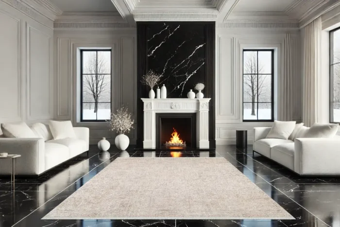 Textured Mosaic 2 Washable Rug - Image 3