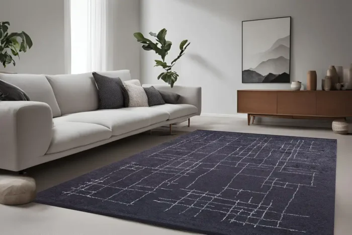 Nebula Lattice 4 Washable Rug - Image 2