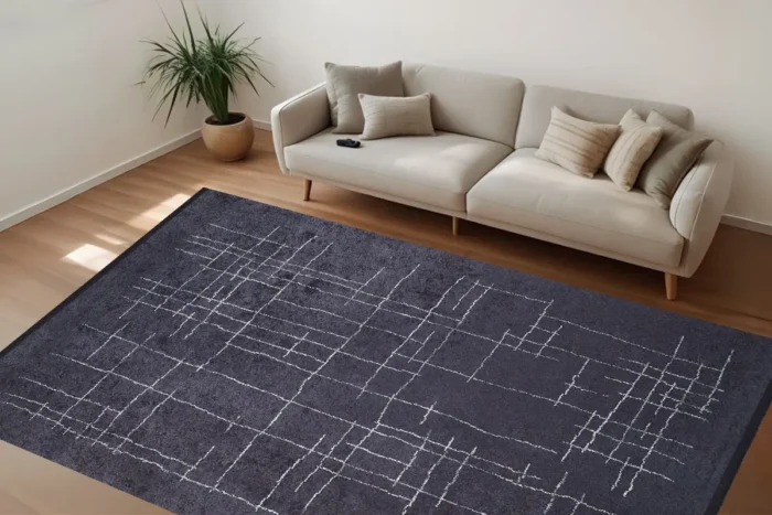 Nebula Lattice 4 Washable Rug - Image 3