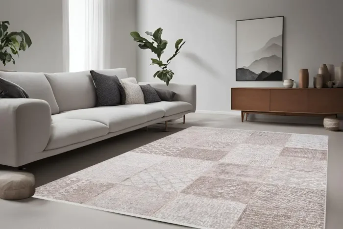 Textured Symphony Washable Rug - Image 2