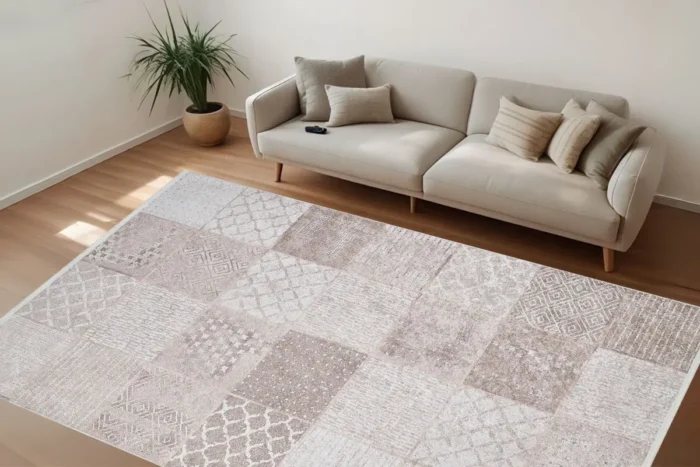 Textured Symphony Washable Rug - Image 3