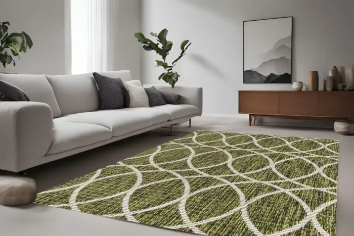 Wicker Look 2 Washable Rug - Image 2