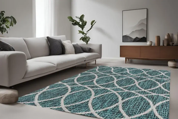 Wicker Look 4 Washable Rug - Image 2