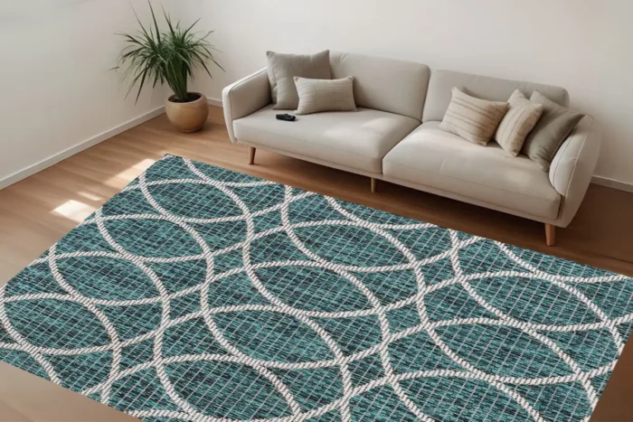 Wicker Look 4 Washable Rug - Image 3