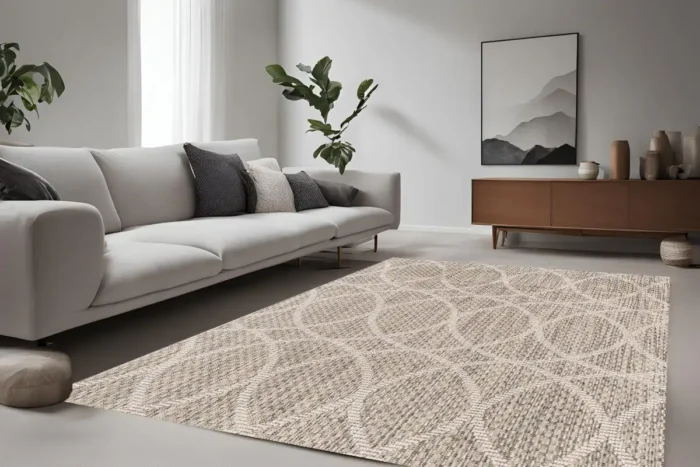 Wicker Look 6 Washable Rug - Image 2