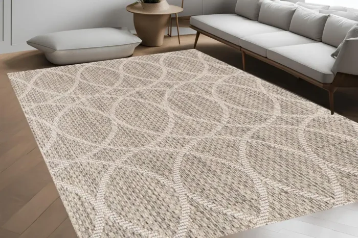 Wicker Look 6 Washable Rug - Image 4
