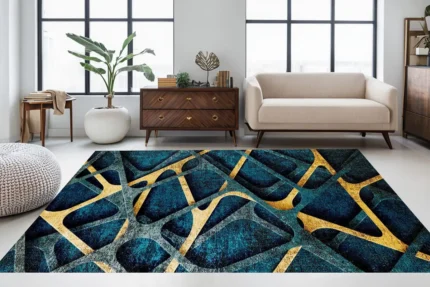 Cosmic Flow Washable Rug Cosmic Flow Washable Rug