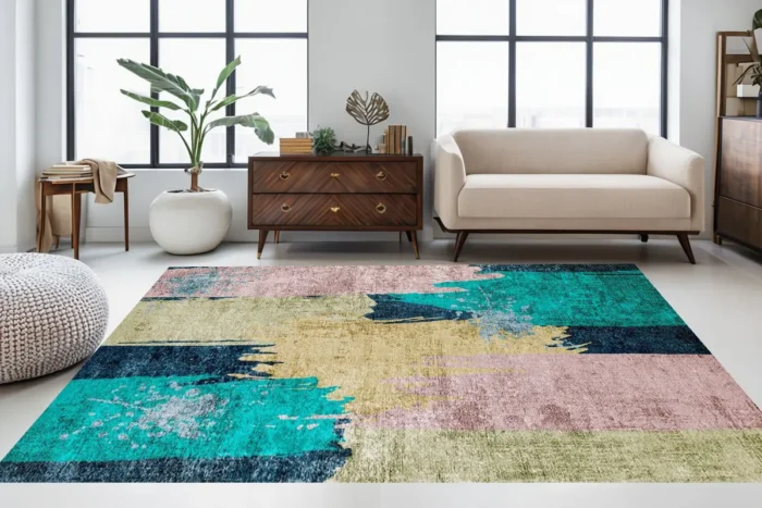 Canvas Symphony Washable Rug - Image 2