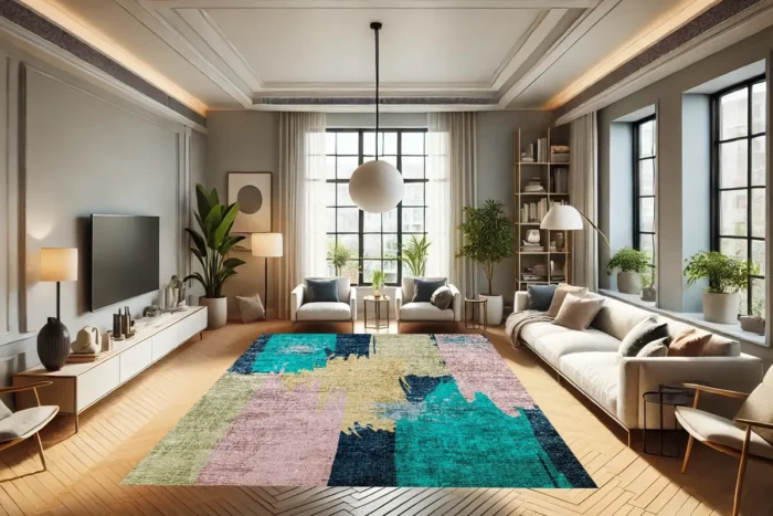 Canvas Symphony Washable Rug - Image 4